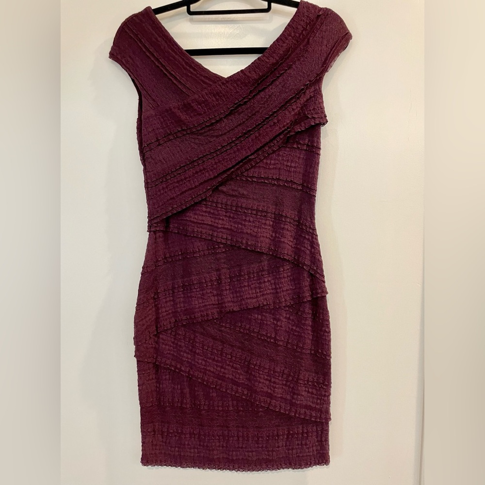 Anthropologie Tiered Lace Dress